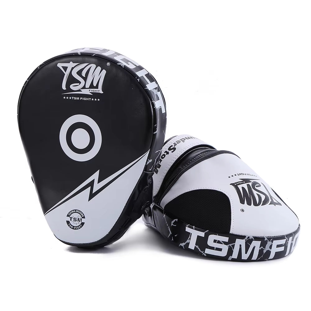 TSM Boxing Thick Curved Hand Target Adult Kids Boxing Target Home Boxing Muay Thai Foot Target Free Fighting Training Sand Bag